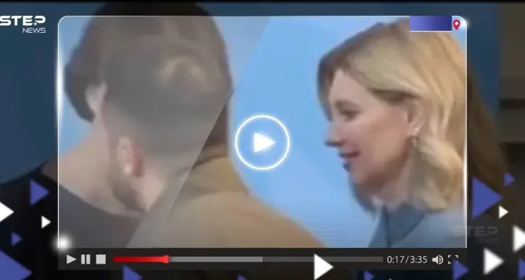 صورة لـ زيلينسكي تشعل مواقع التواصل الاجتماعي.. وفيديو لما فعلته زوجته يثير جدلاً: أخبار