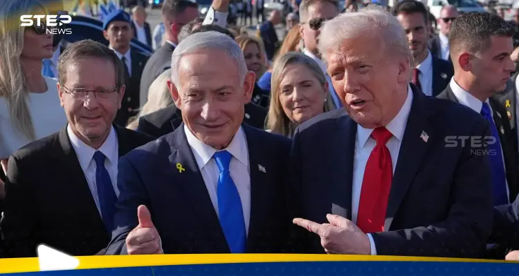 صورة تجمع نتنياهو وترامب وهرتزوغ