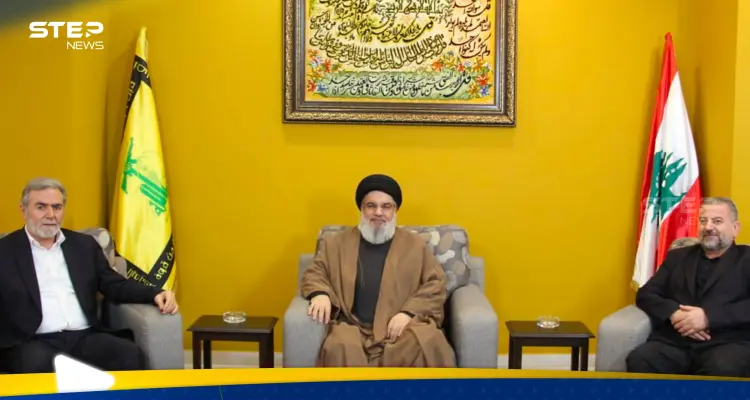 وفد من حماس يلتقي نصر الله.. وبيان يكشف تفاصيل الاجتماع: أخبار