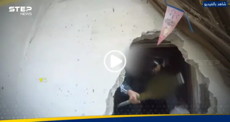 شاهد|| خرجوا من بين الأزقة.. سرايا القدس توثق لحظة استهداف قوة إسرائيلية متحصنة بمبنى في خان يونس: أخبار