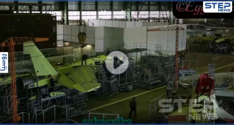 بالفيديو|| الأفعى الروسية.. لقطات تكشف مراحل تصنيع أقوى المقاتلات الروسية المنافسة للأمريكية: أخبار