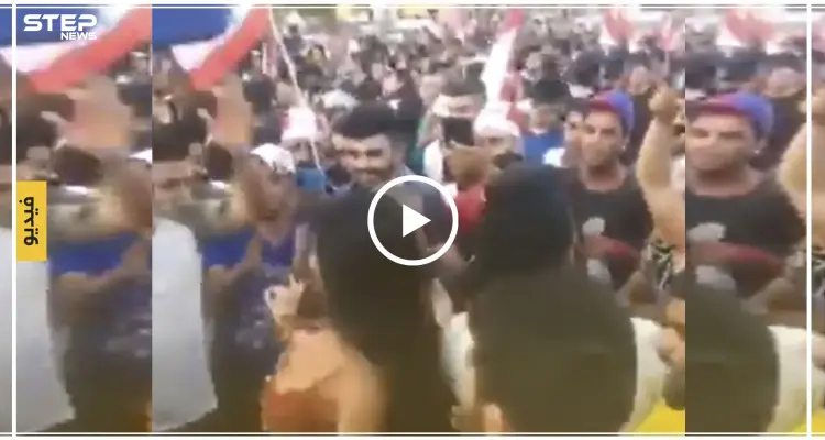 شاهد بالفيديو | راقصة تشعل مظاهرات لبنان: أخبار