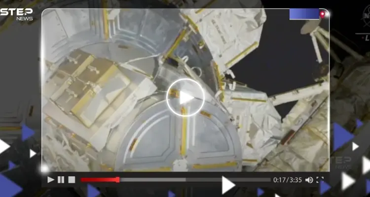 بالفيديو|| بث مباشر لأول عربي يسير في الفضاء.. سلطان النيادي بمهمة "تاريخية": أخبار