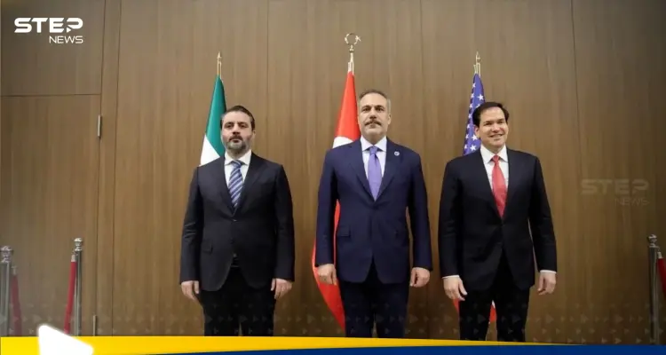 شاهد|| وزير الخارجية السوري يلتقي نظيريه التركي والأمريكي في أنطاليا: أخبار