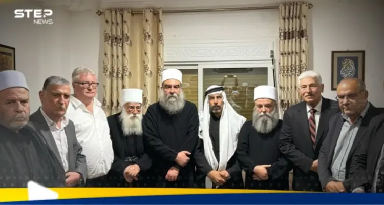 شاهد|| صدور بيان منتظر من مشايخ وزعماء السويداء.. ما هي بنوده وهل تم حل قضية السلاح: أخبار