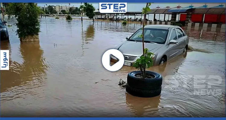 بالفيديو|| بانياس السورية غارقة بالفيضانات.. وسيدة توجّه هذه الكلمات الغاضبة لرأس النظام السوري: أخبار