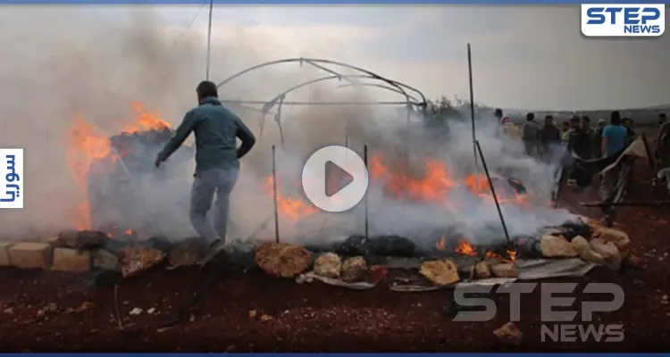 بالفيديو|| ضحايا مدنيون بانفجار مستودع لتصنيع الأسلحة قرب مخيم العرموطة بريف حلب: أخبار