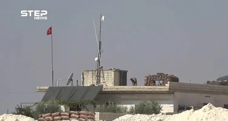 الجيش التركي يواصل عمليات التدشيم ورفع السواتر الترابية في النقطة التركية شمال بلدة حيش جنوب إدلب: أخبار
