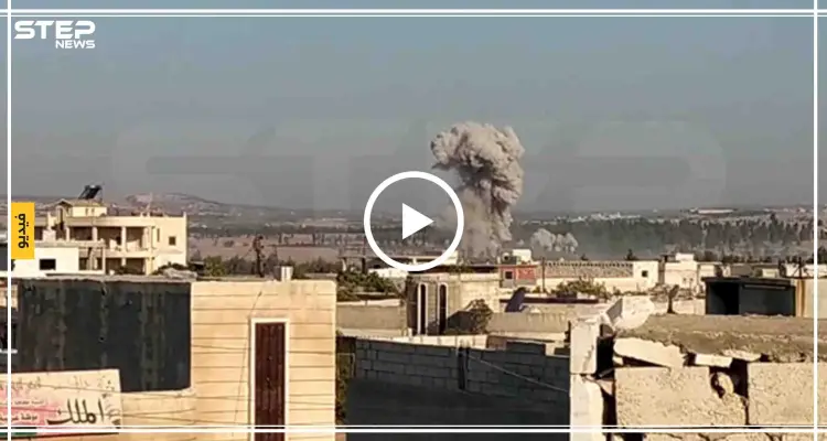 فيديو | | الطيران الروسي يُمطر إدلب بالصواريخ.. و 5 قتلى في كفرنبل: أخبار