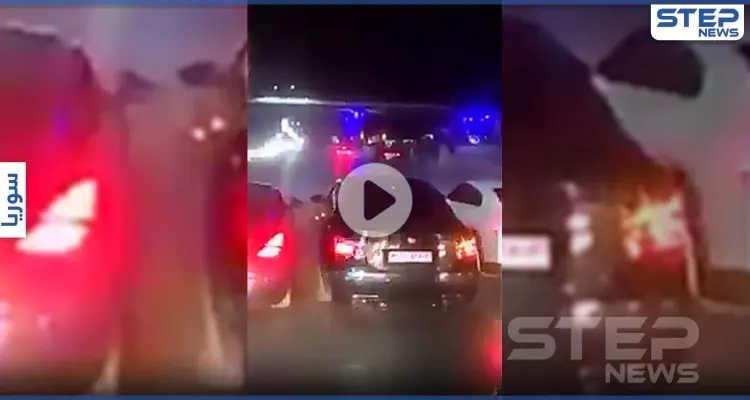 بالفيديو|| تشفيط وقطع طرقات وسط العاصمة السورية.. وأمن النظام السوري يتدخل: أخبار