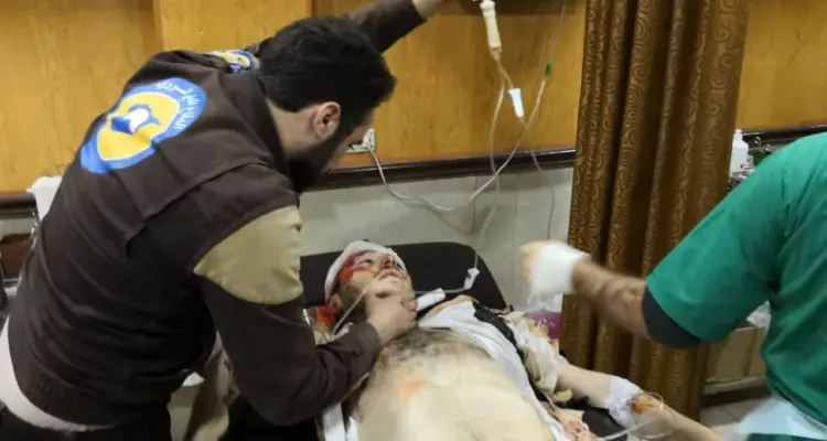 عشرات القتلى والجرحى في انفجارين مزدوجين بإدلب، والتفاصيل!؟: أخبار