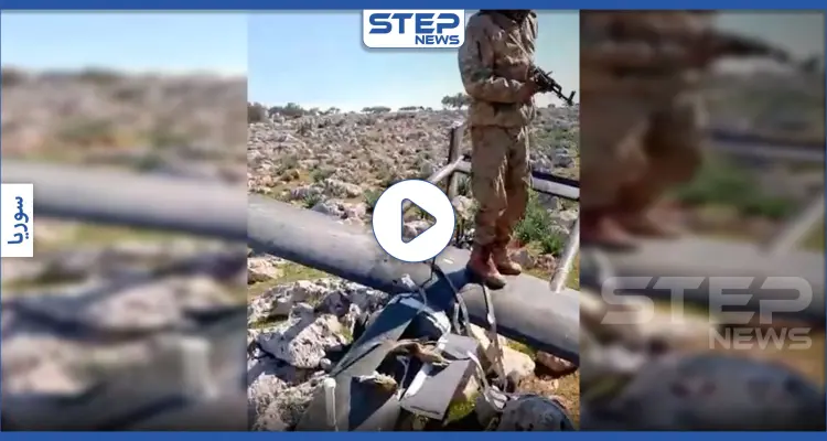 بالفيديو|| فصائل المعارضة تسقط طائرة إيرانية بريف إدلب الجنوبي.. وحرب شوارع بسراقب: أخبار