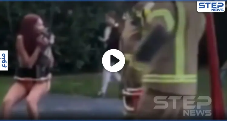 بالفيديو|| كاد أن ينتزع "الشورت" القصير.. فتاة تيك توك تحرك قسم الإطفاء بعدما علقت بأرجوحة: أخبار