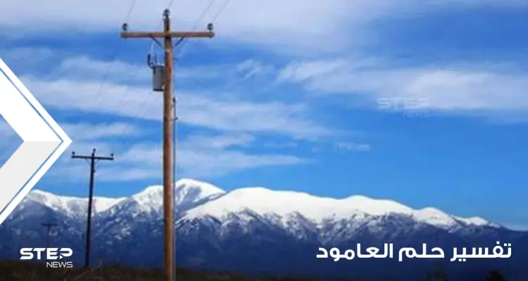 ماذا يعني رؤية العمود (العمود الكهربائي) في المنام ، وماذا يتم تفسيره عند المعبرين؟: أخبار