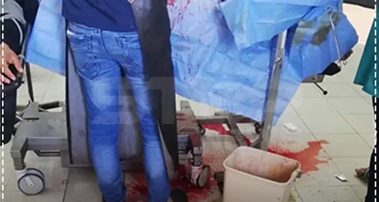 صورة متداولة من داخل غرفة العمليات بمشفى الوطني (النسائي) الملحق بمبنى مشفى الأسد الجامعي بدير الزور: أخبار