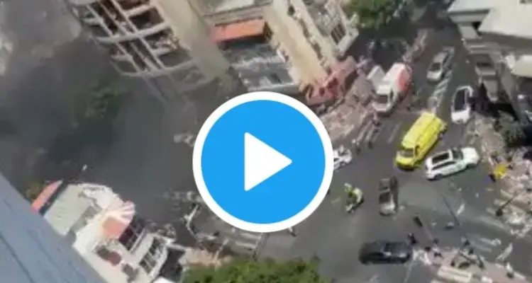 بالفيديو|| تل أبيب تتعرض لهجومٍ صاروخي عنيف مصدره غزة: أخبار