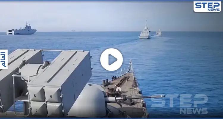 بالفيديو || حادث خطير بين فرقاطتين تركية ومصرية في المتوسط أدى لهرب القبطان التركي: أخبار