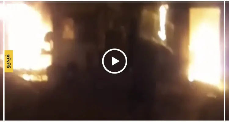 داعش يبثُّ مقطعًا مصورًا للهجوم على حقل الهيل النفطي وإحراق ثكنة داخله (فيديو): أخبار