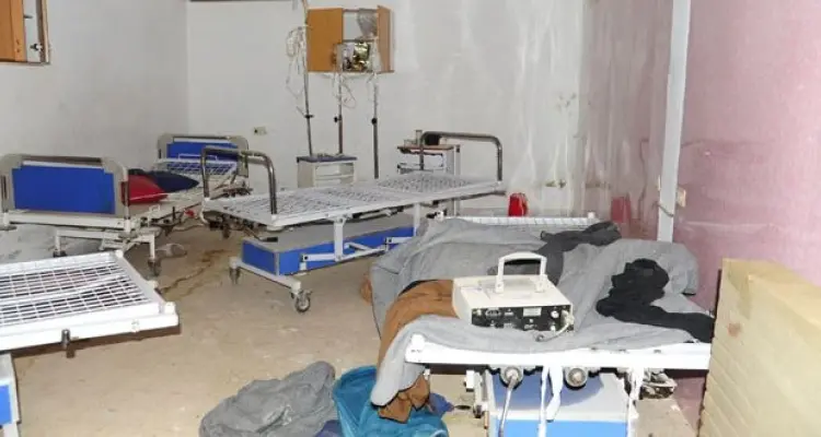 قوات النظام الأمنية تسرق تجهيزات ومعدات مشفى الرفيد في القنيطرة!!: أخبار