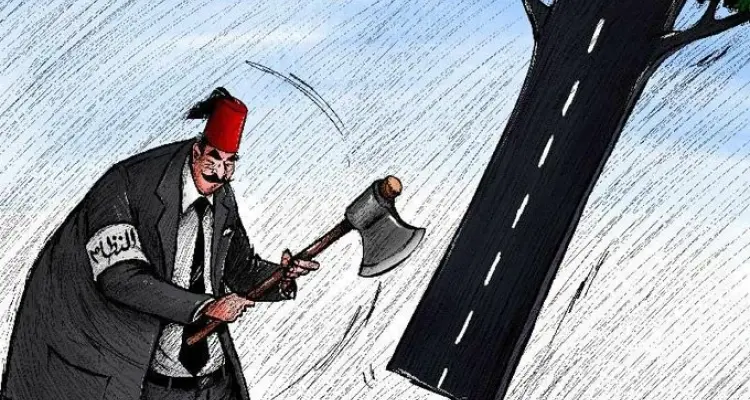 كاريكاتير || الشارع اللبناني والنظام: أخبار