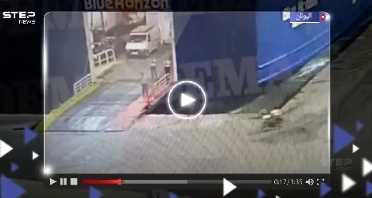 ما فعله اثنان من طاقم عبارة يونانية براكب تأخر عن الرحلة يثير ضجة كبيرة (فيديو): أخبار