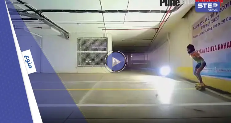 بالفيديو|| فتاة تحطم أرقام "غينيس" القياسية بالتزلج تحت السيارات: أخبار