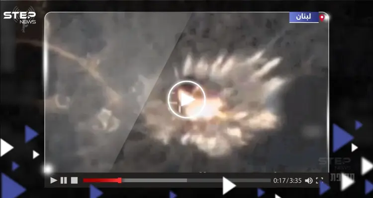 شاهد|| الجيش الإسرائيلي ينشر فيديو يوثق لحظة استهداف مواقع لحزب الله في لبنان: أخبار