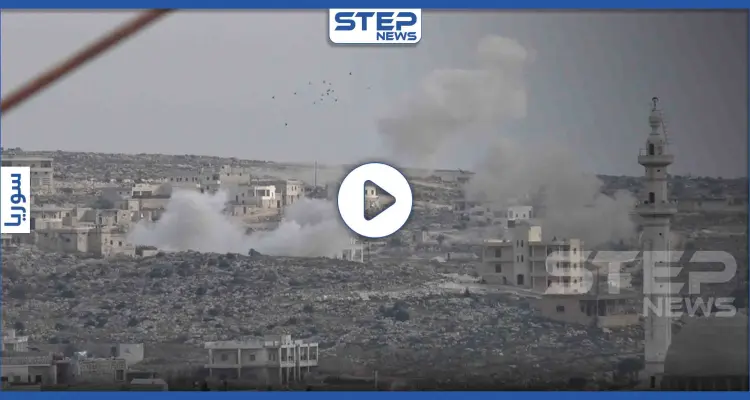 شاهد القصف الصاروخي من حواجز قوات النظام السوري على مدينة دارة عزة في ريف حلب الغربي: أخبار