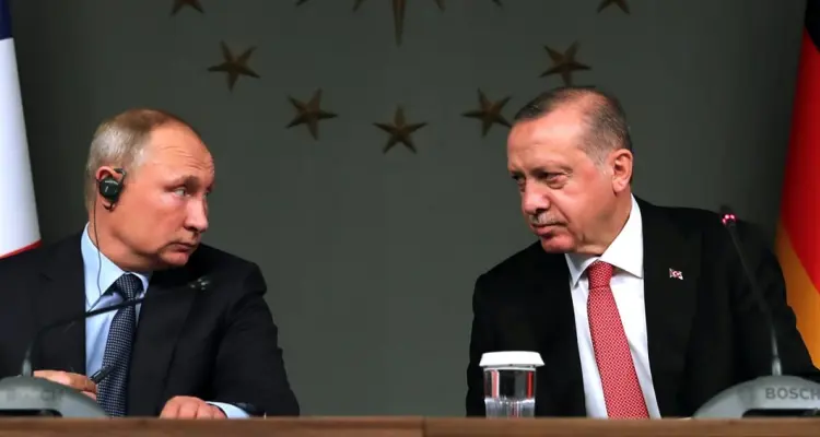 أردوغان يقول لبوتين إنه ينتظر منه أمراً خططا له سابقاً.. ويتحدث عن ضرورة القيام بعملية هامة بقره باغ: أخبار