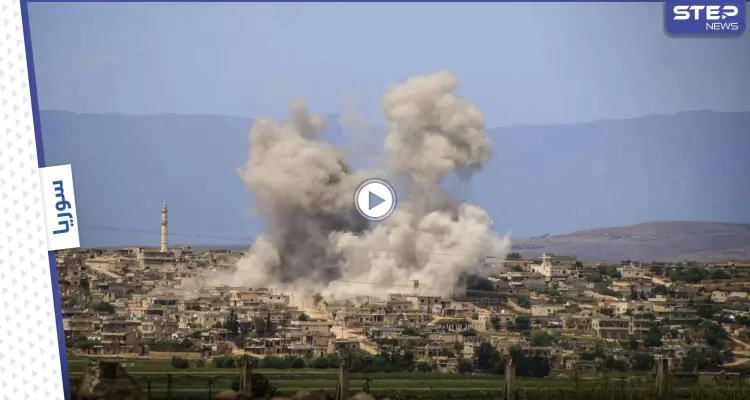 بالفيديو|| لحظة استهداف الطيران الروسي لمخبأ المتحدث العسكري باسم هيئة تحرير الشام ومقتله: أخبار