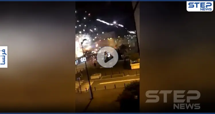 بالفيديو || مظاهرات لـ الشرطة الفرنسية تطالب بالحماية بعد مهاجمة مخفرها بالمفرقعات: أخبار