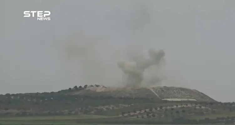 قصف صاروخي يستهدف منطقة تل فاس شمال حماة تزامناً مع تحليق طيران استطلاع روسي بأجواء المنطقة: أخبار