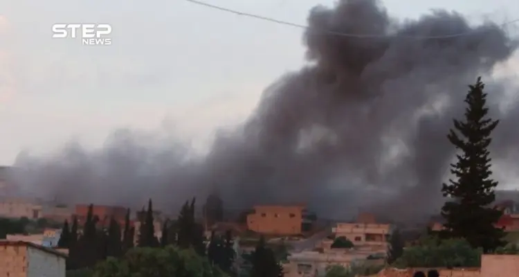 الغارات الجوية التي استهدفت بلدة كفرسجنة بريف إدلب الجنوبي: أخبار