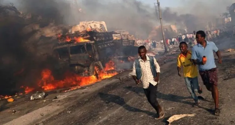 تفجير انتحاري قرب القصر الرئاسي بالعاصمة الصومالية مقديشو: أخبار