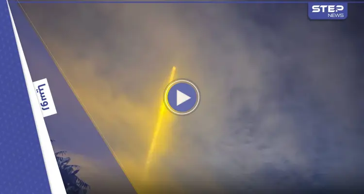 بالفيديو || أثار الريبة.. وهج برتقالي غريب في سماء مدينة بيلغورود الروسية: أخبار