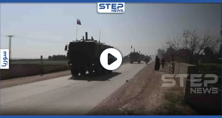 القوات الأمريكية تجبر رتل روسي ضخم على تغيير طريقه بريف الحسكة (فيديو): أخبار