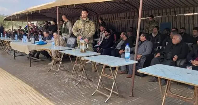 رئيس المخابرات العسكرية في طفس .. زيارة تنتهي بمهاجمة نسائية !!: أخبار