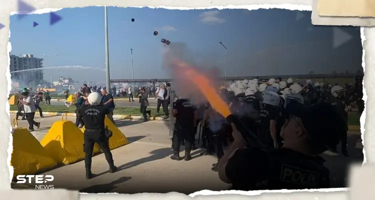 بالفيديو|| محتجون يحملون أعلام حماس ويقتحمون قاعدة عسكرية أمريكية بتركيا: أخبار