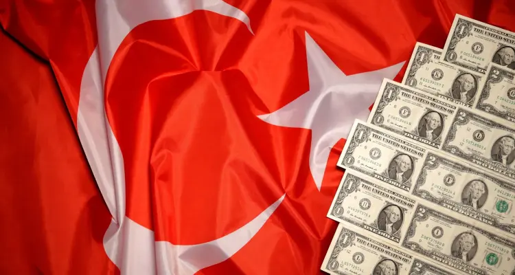 هبوط قياسي بقيمة الليرة التركية بعد إعلان المركزي خفض نسبة الفائدة: أخبار