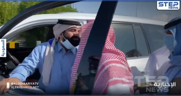 بالفيديو|| ردة فعل السعوديون في لقاء أول قطري يدخل السعودية بعد المصالحة الخليجية: أخبار