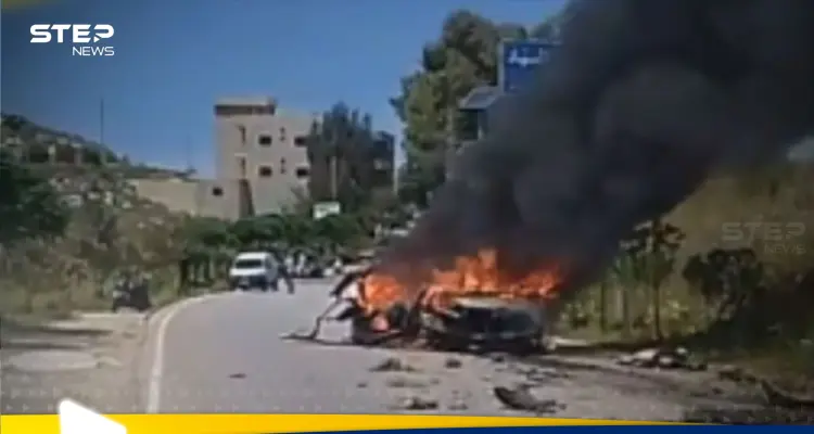 شاهد|| غارات إسرائيلية عنيفة جنوب لبنان.. وانفجار سيارة للجيش: أخبار
