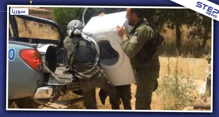 عناصر الفرقة الرابعة التابعة لماهر الأسد يمارسون طقوس "التعفيش" بحلب.. والتفاصيل: أخبار