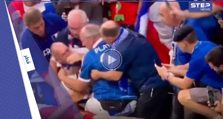 بالفيديو|| تسديدة تصيب رأس مشجع في مواجهة المغرب وفرنسا.. ومبابي يحاول إنقاذ الموقف: أخبار