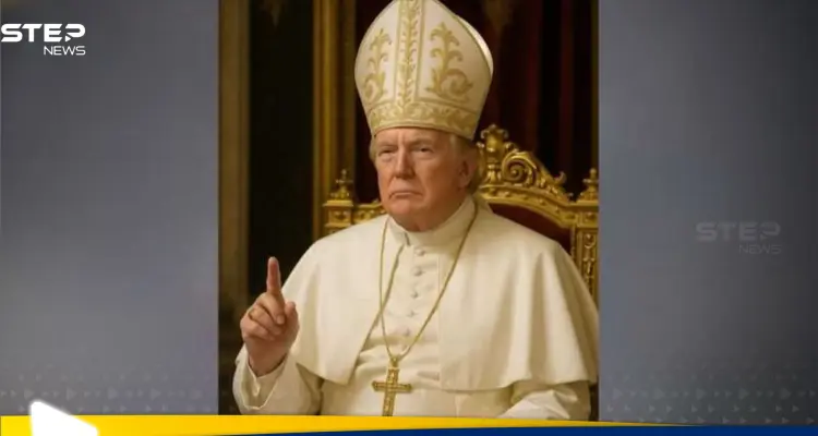 ترامب بزي بابا الفاتيكان.. الرئيس الأمريكي يثير الجدل: أخبار