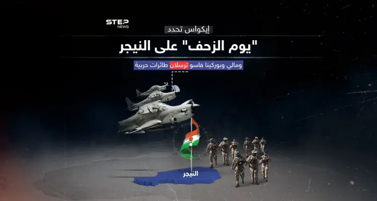 إيكواس حددت يوم الزحف على النيجر ومالي وبوركينا فاسو تتعهدان بالدفاع عنها: أخبار