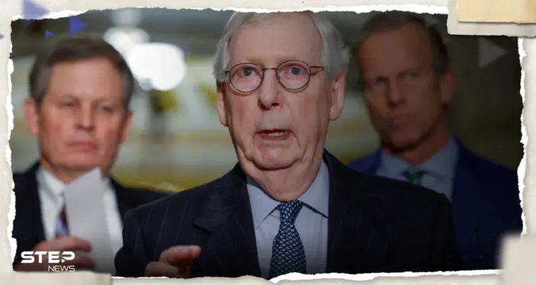 بالفيديو|| تجمّد في مكانه.. زعيم الجمهوريين يتوقف فجأةً عن الكلام خلال مؤتمر صحفي: أخبار