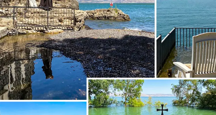 فيضان مياه بحيرة طبريا في فلسطين: أخبار