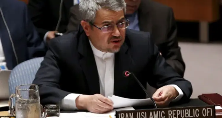 مندوب إيران في الأمم المتحدة يدعو الولايات المتحدة الأمريكية إلى أمر مؤكداً ألا علاقة لطهران بأي هجمات ضد أمريكا: أخبار