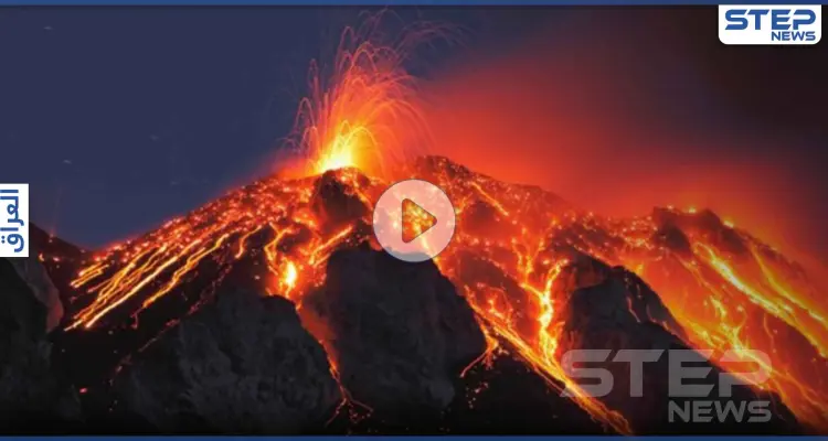 حمم بركانية وغازات تخرج من جوف الأرض في النجف العراقية تثير ذعر الأهالي (فيديو): أخبار
