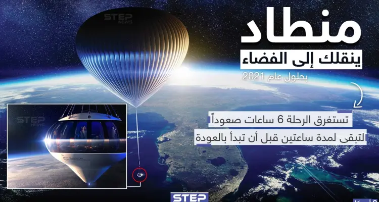 منطاد سينقلك إلى الفضاء بحلول عام 2021: أخبار